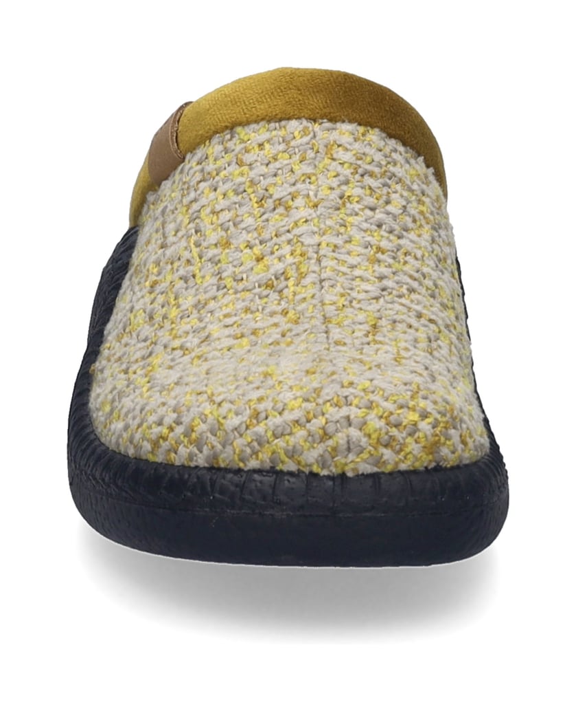 JOSEF-SEIBEL-Damen-Hausschuh-Monaco-D-01,-gelb-kombi-gelb
