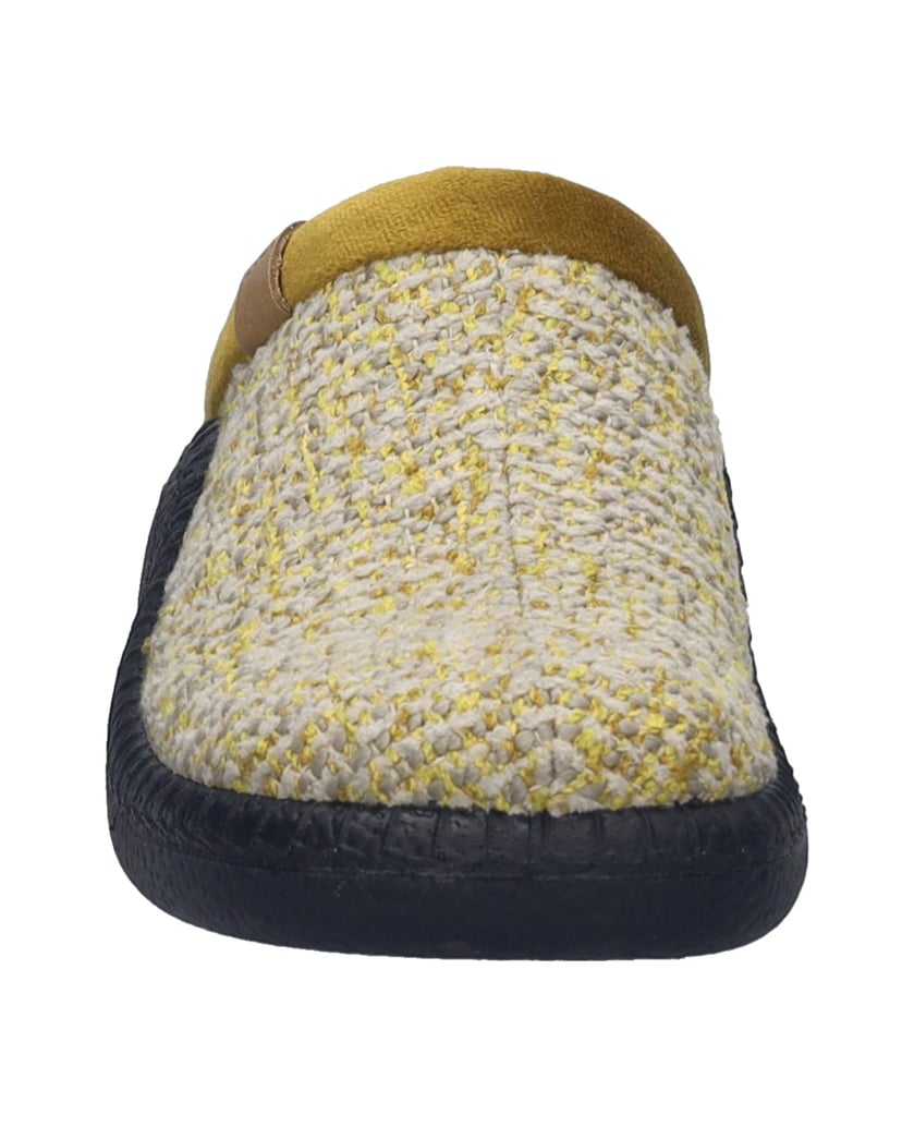 JOSEF-SEIBEL-Damen-Hausschuh-Monaco-D-01,-gelb-kombi-gelb