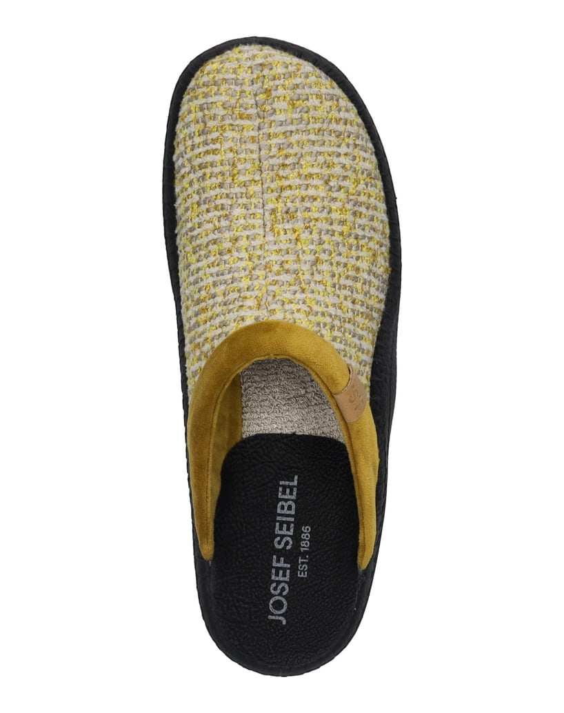 JOSEF-SEIBEL-Damen-Hausschuh-Monaco-D-01,-gelb-kombi-gelb