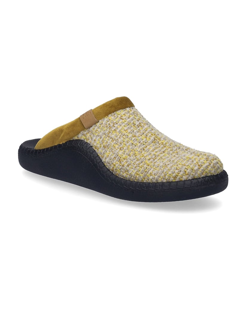 JOSEF-SEIBEL-Damen-Hausschuh-Monaco-D-01,-gelb-kombi-gelb