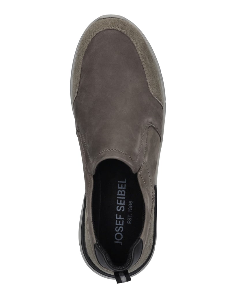 JOSEF-SEIBEL-Herren-Slipper-Wales-04,-grau-grau