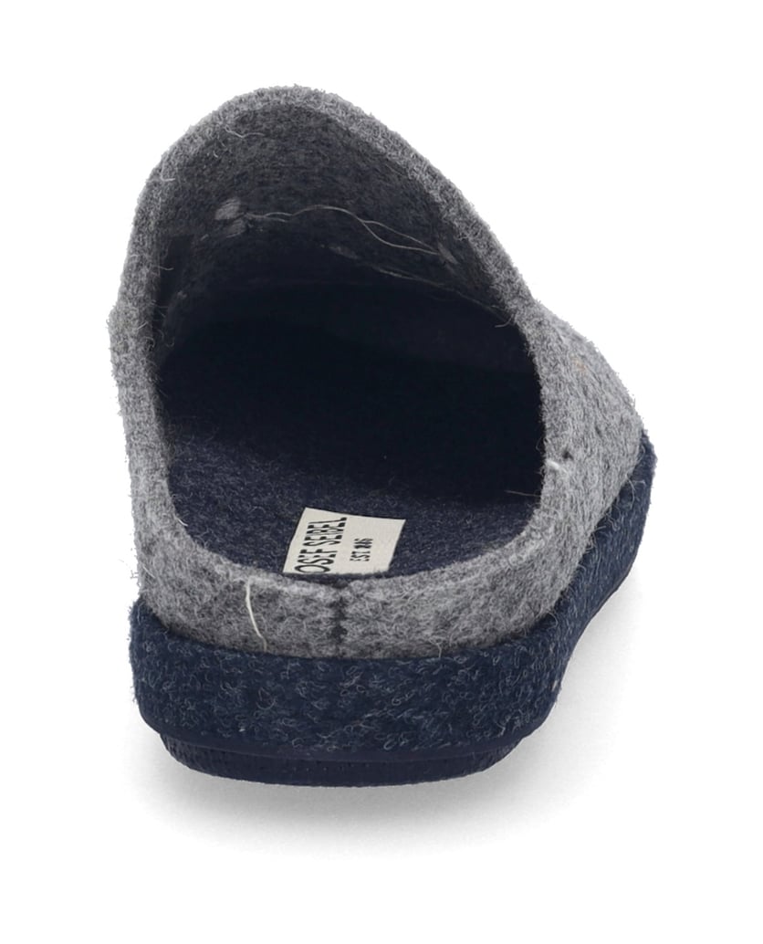 JOSEF-SEIBEL-Damen-Hausschuh-Lara-01,-grau-kombi-grau