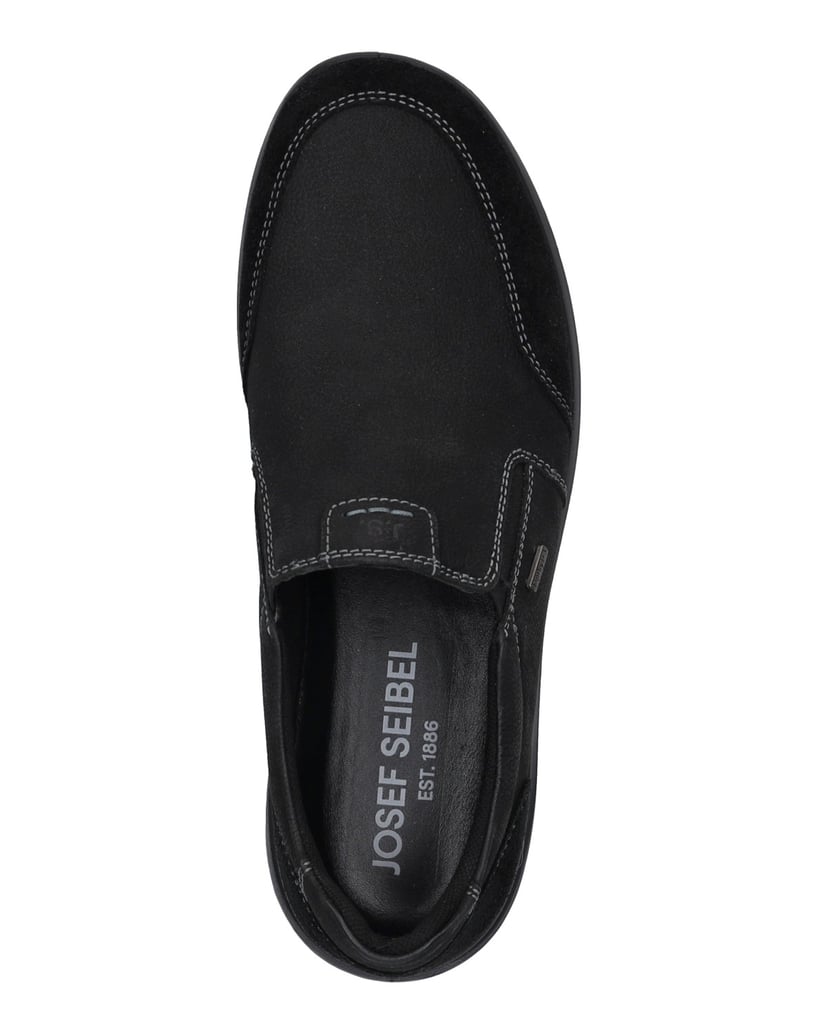 JOSEF-SEIBEL-Herren-Slipper-Marley-52,-schwarz-schwarz