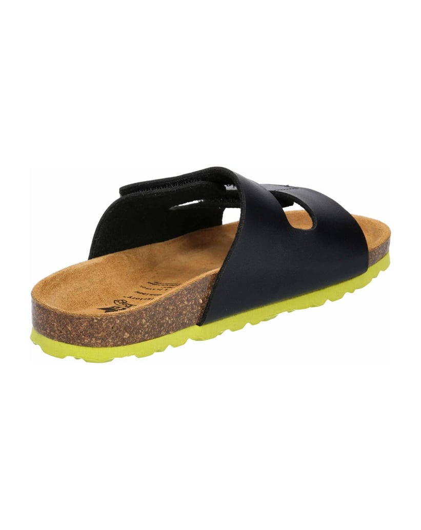 Lico-Pantolette-Bioline-Velcro-Kids-schwarz