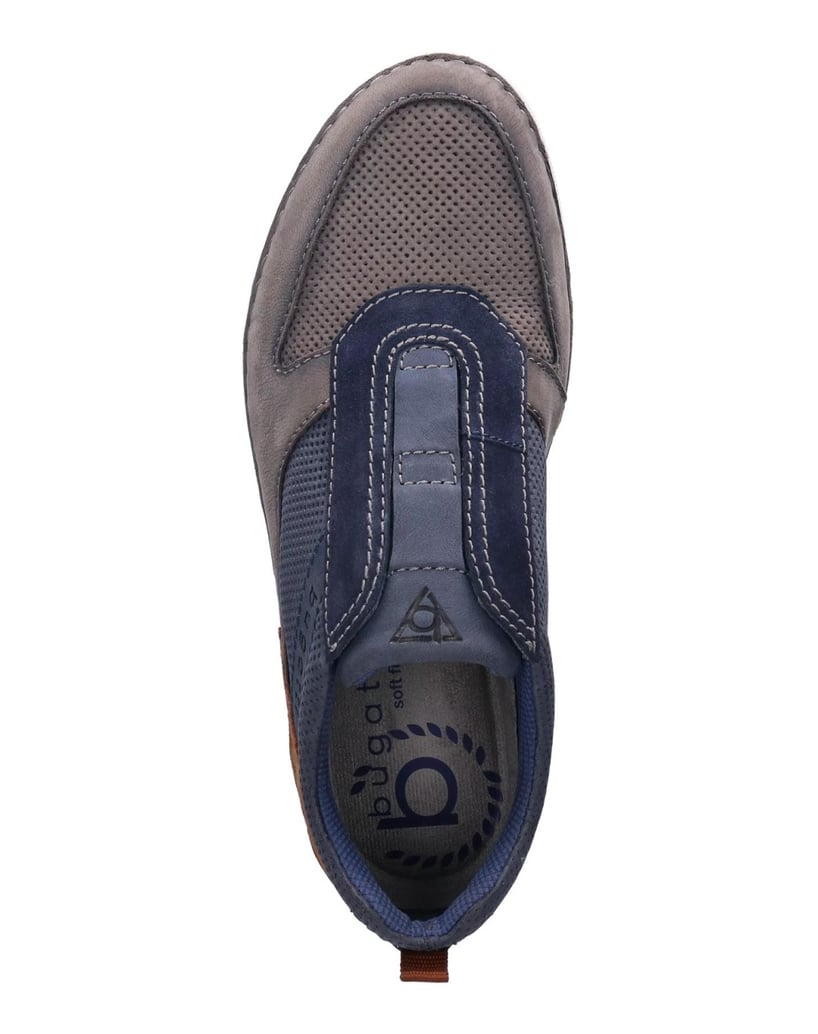 BUGATTI-Slipper-grau