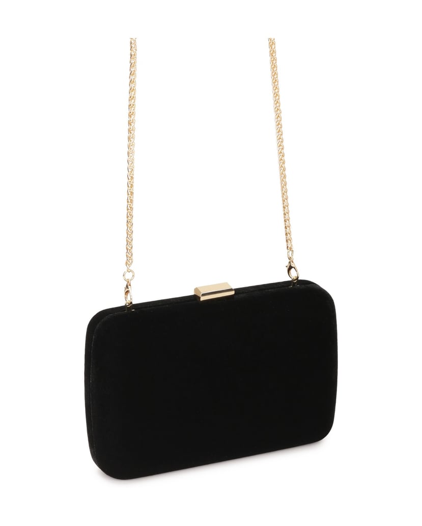 Kazar-Schwarze-Clutch-Tasche-aus-Samt-schwarz