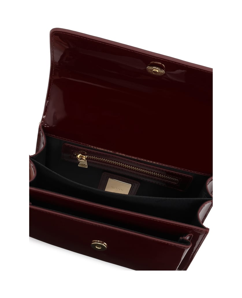 Kazar-Kastanienbraune-Lacklederhandtasche-rot