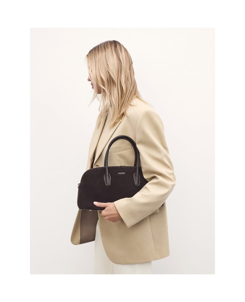 Kazar-Suede-brown-handbag-with-handles-hnědá
