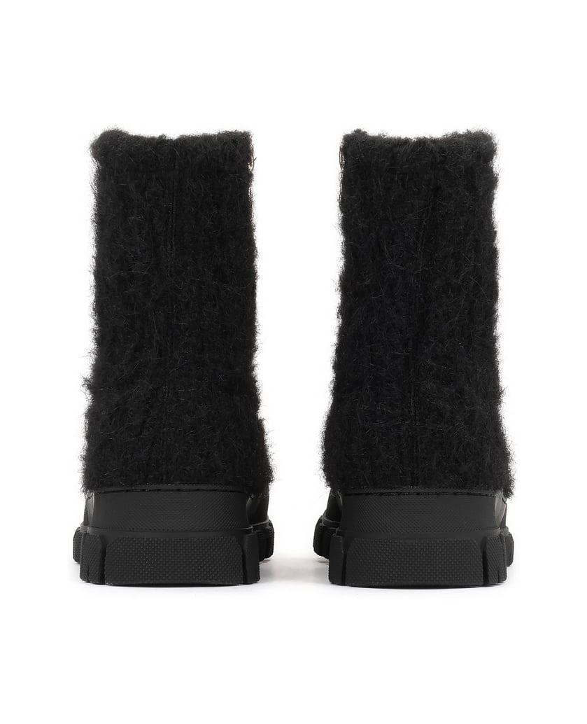 Kazar-Black-wool-blend-fabric-boots-černá