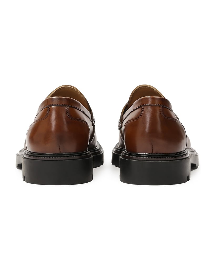 Kazar-Braune-Slipper-mit-dickerer-Sohle-braun