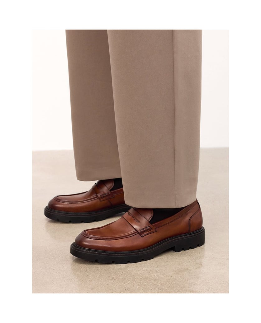 Kazar-Braune-Slipper-mit-dickerer-Sohle-braun