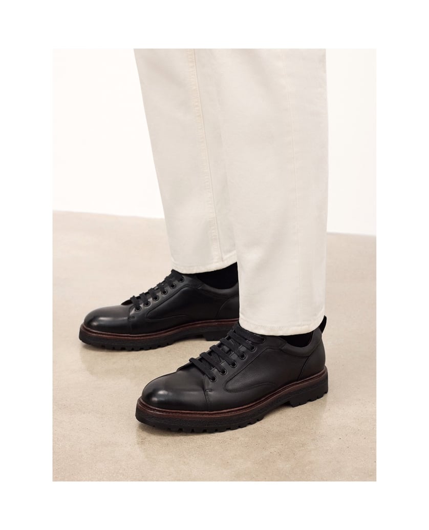 Kazar-Schwarze-Lederhalbschuhe-mit-markanter-S-schwarz