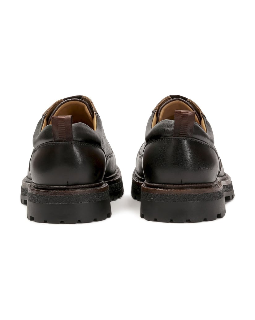 Kazar-Vielseitige-Halbschuhe-aus-braunem-Leder-braun