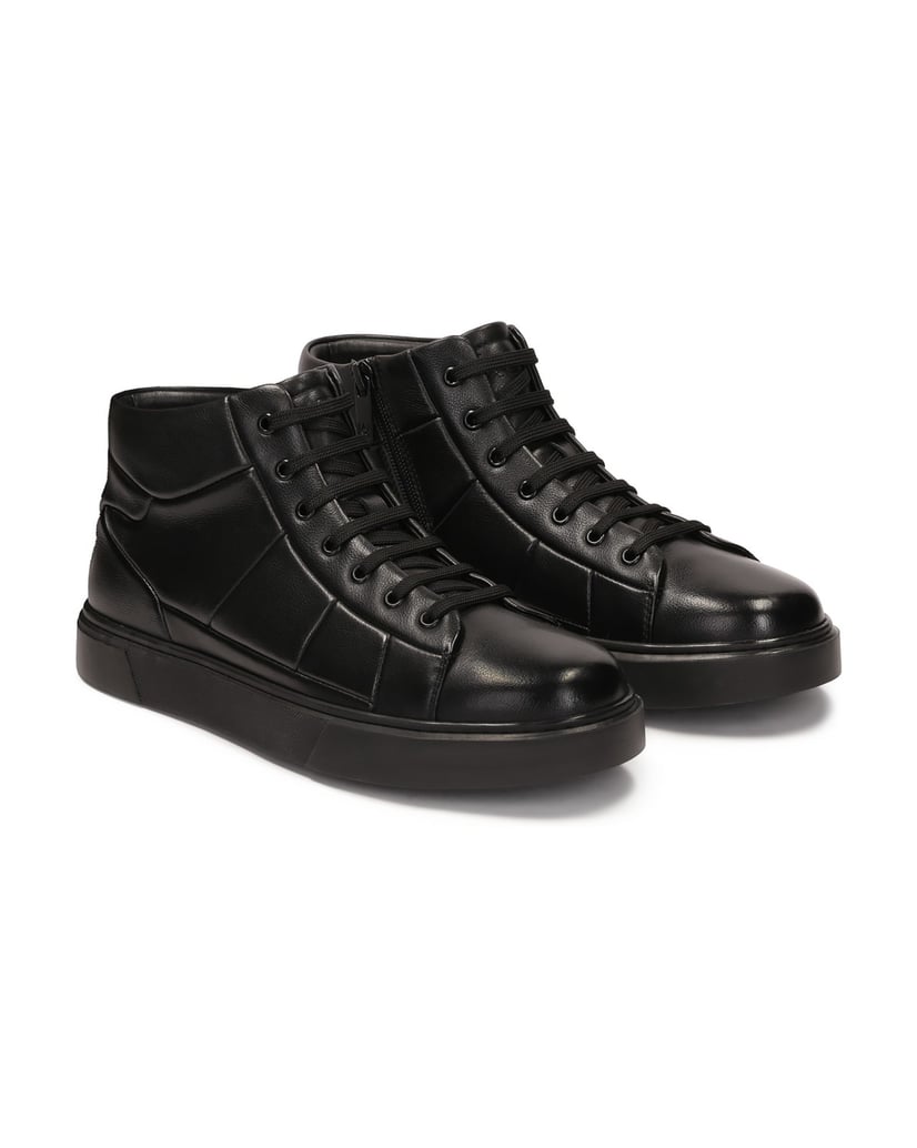 Kazar-Sneakers-with-artistically-molded-upper-čierna