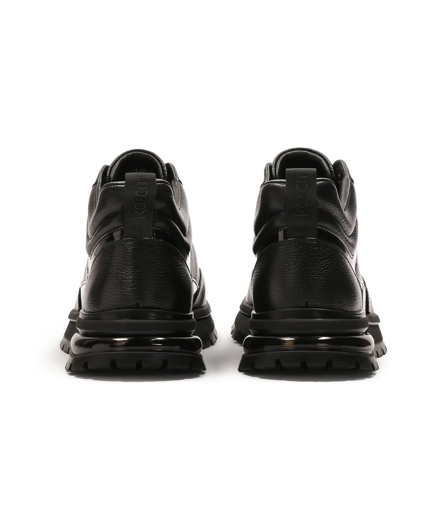 Kazar-Sneaker-zum-Schnüren-mit-sportlicher-Soh-schwarz