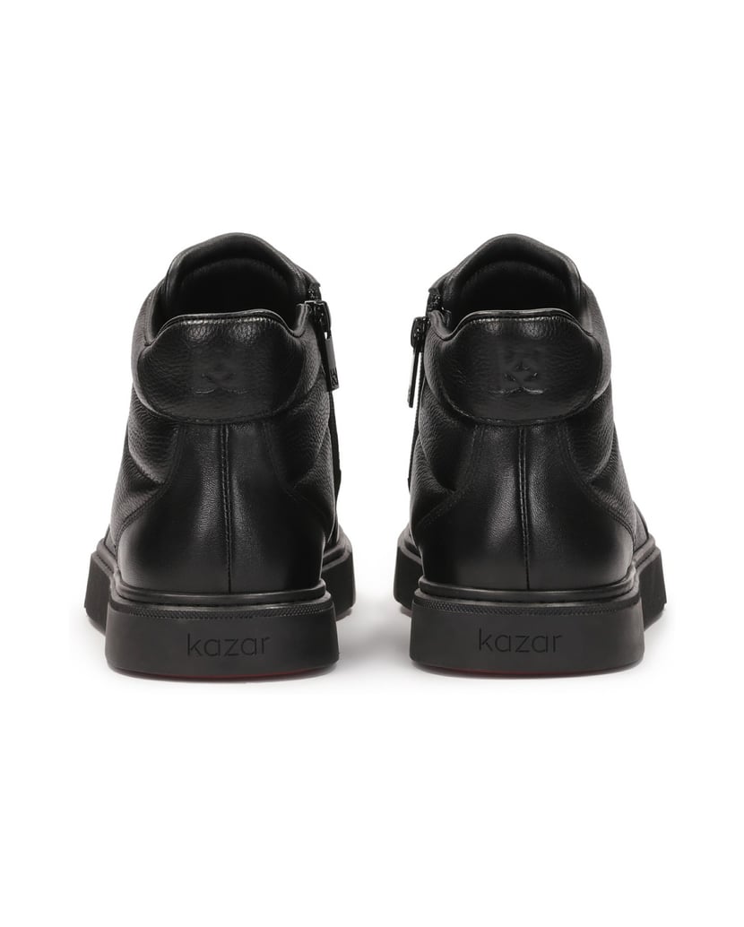 Kazar-Black-sneakers-with-high-upper-černá