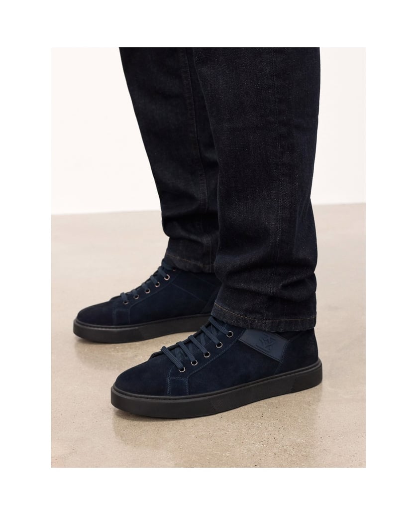 Kazar-Marineblaue-High-Top-Sneakers-dunkelblau