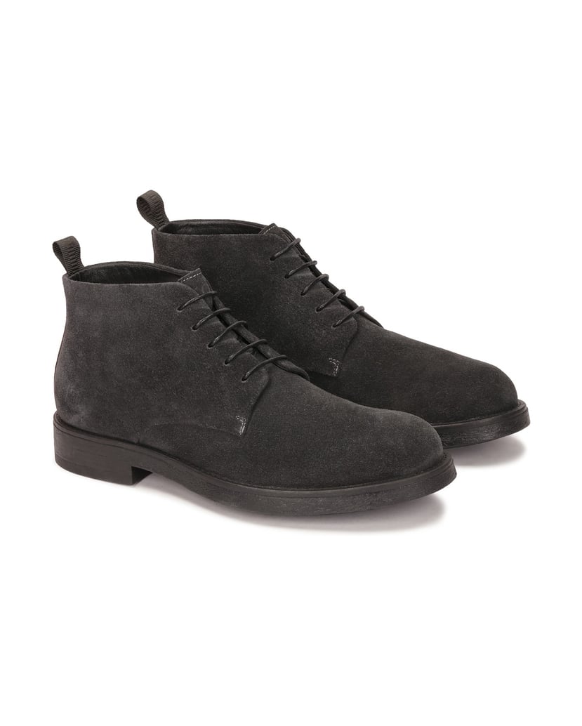 Kazar-Men's-boots-made-of-natural-suede-šedá