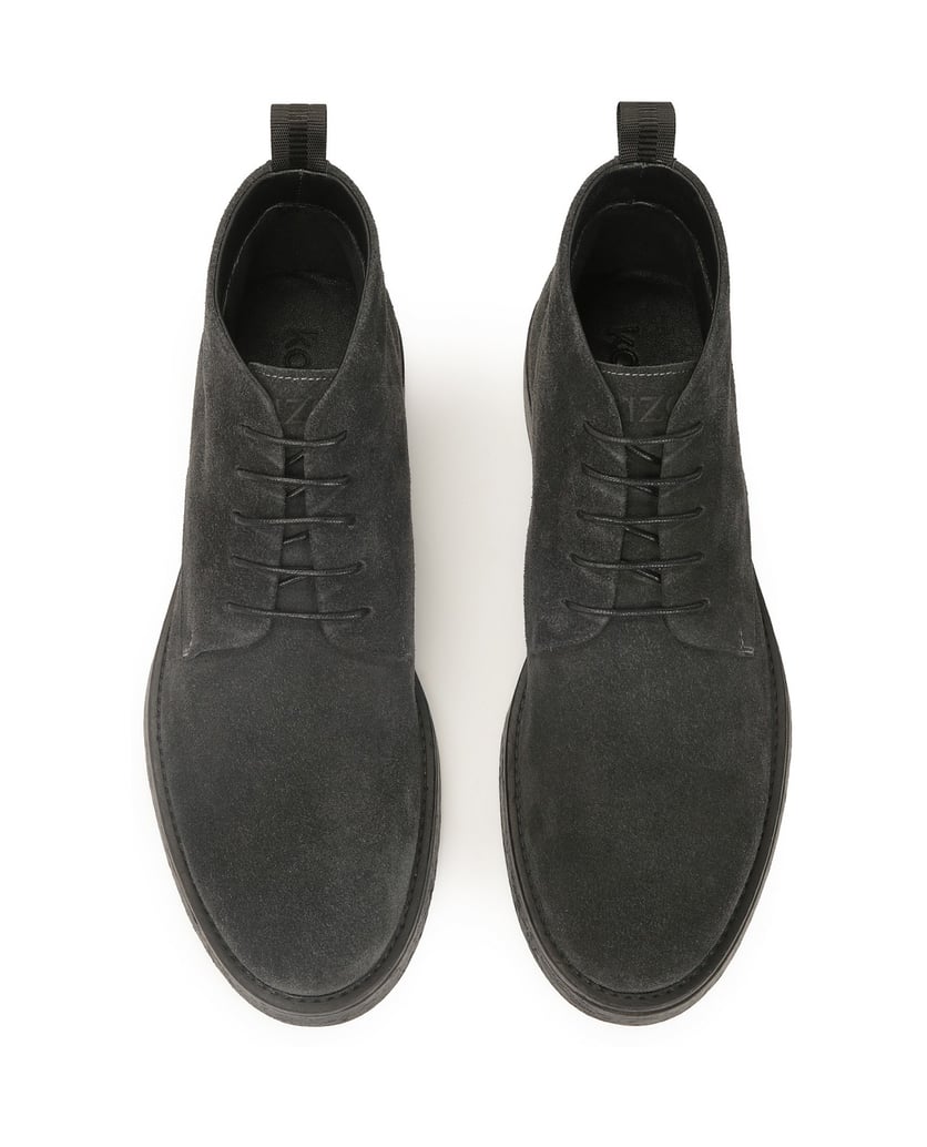 Kazar-Men's-boots-made-of-natural-suede-šedá