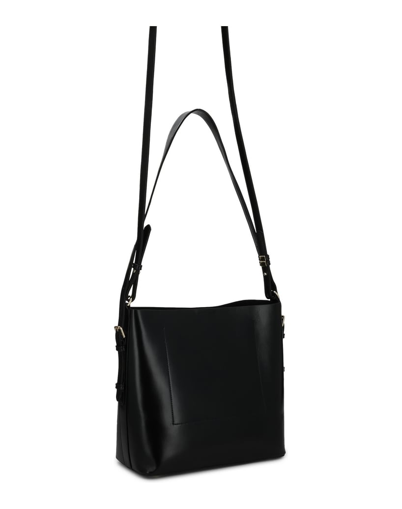 Kazar-Schwarze-Lederhandtasche-schwarz