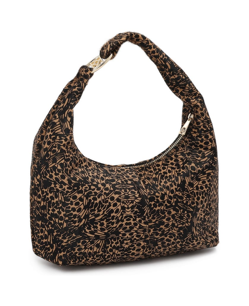 Kazar-Kleine-Handtasche-mit-Tiermuster-Borsten-braun