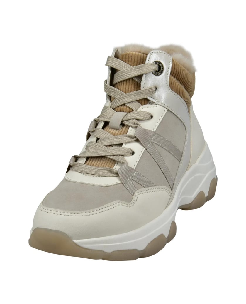 BUGATTI-Schnürstiefel-weiss