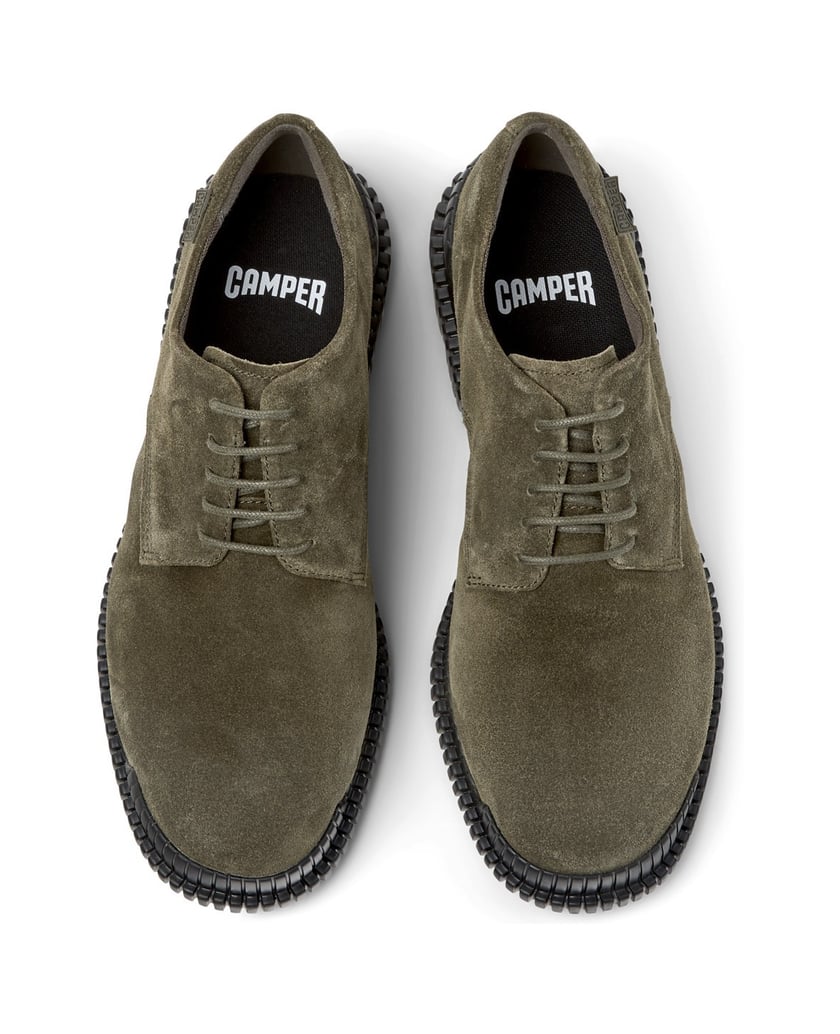Camper-SCHNÜRSCHUHE-PIX-dunkelgrün