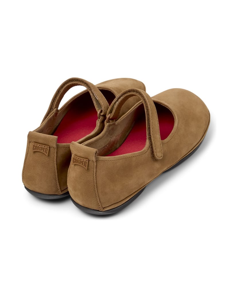 Camper-BALLERINAS-RIGHT-NINA-mittelbraun