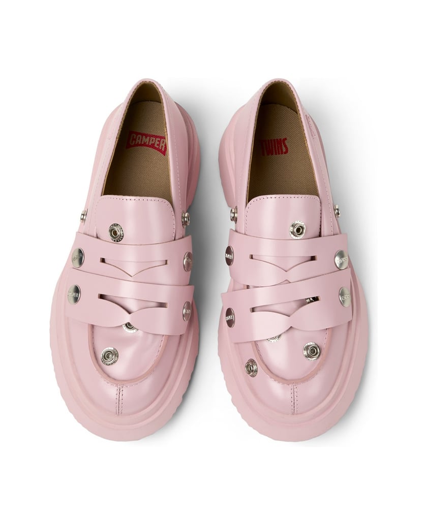 Camper-MOKASSINS-WALDEN--TWINS-rosa