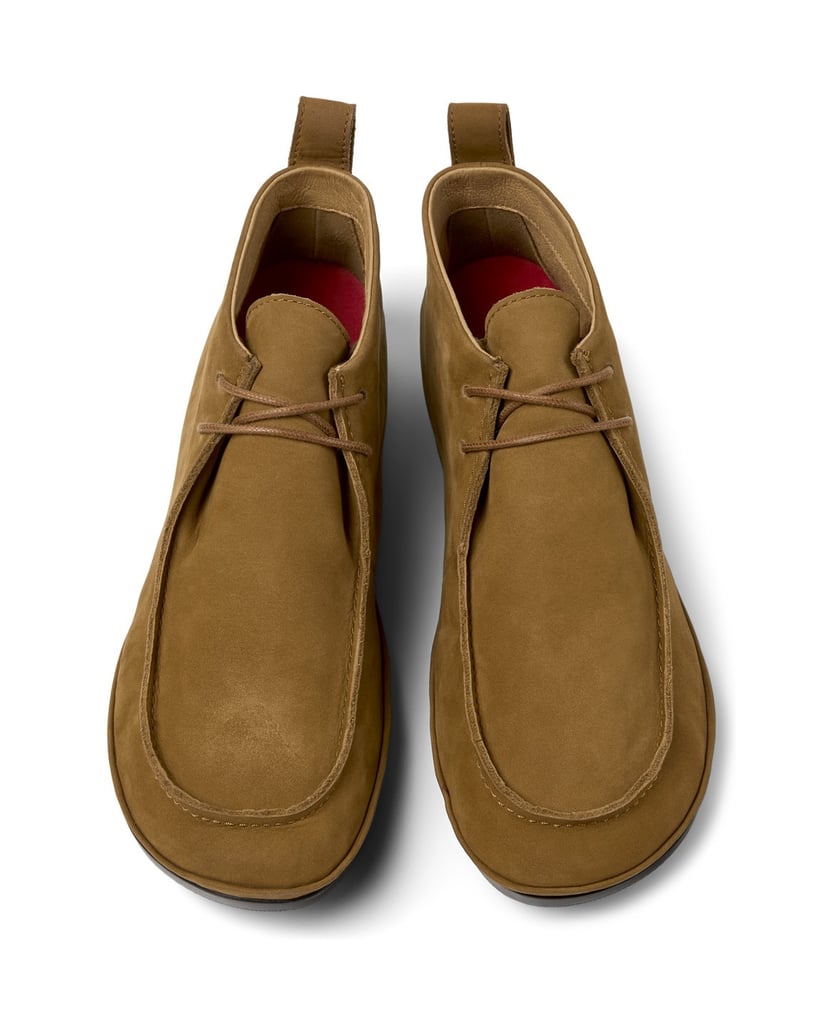 Camper-STIEFELETTEN-RIGHT-NINA-mittelbraun