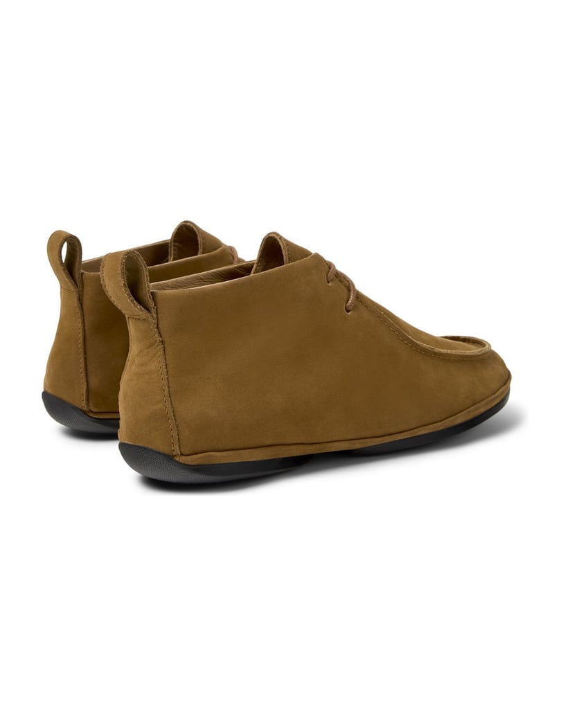 Camper-STIEFELETTEN-RIGHT-NINA-mittelbraun