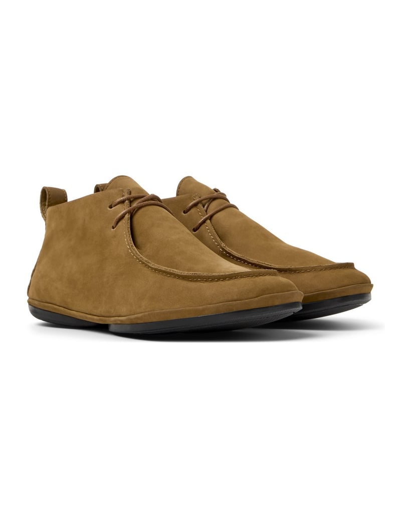 Camper-STIEFELETTEN-RIGHT-NINA-mittelbraun