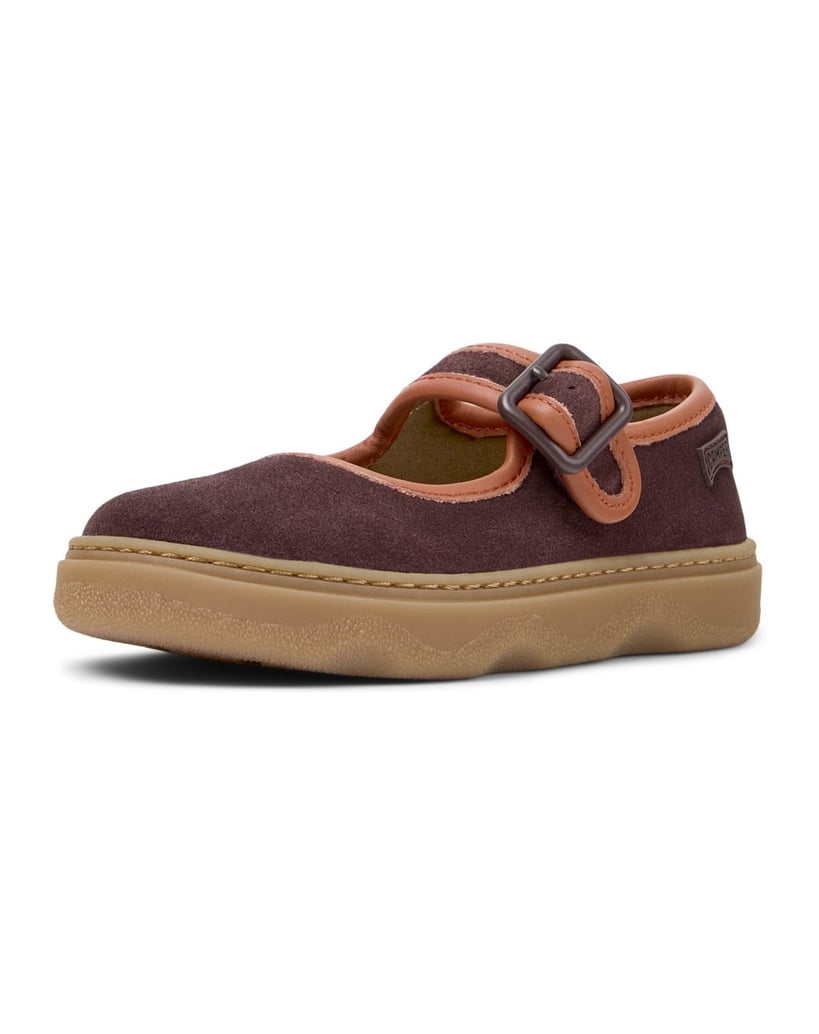 Camper-Ballerinas-Kiddo-dunkelgrün