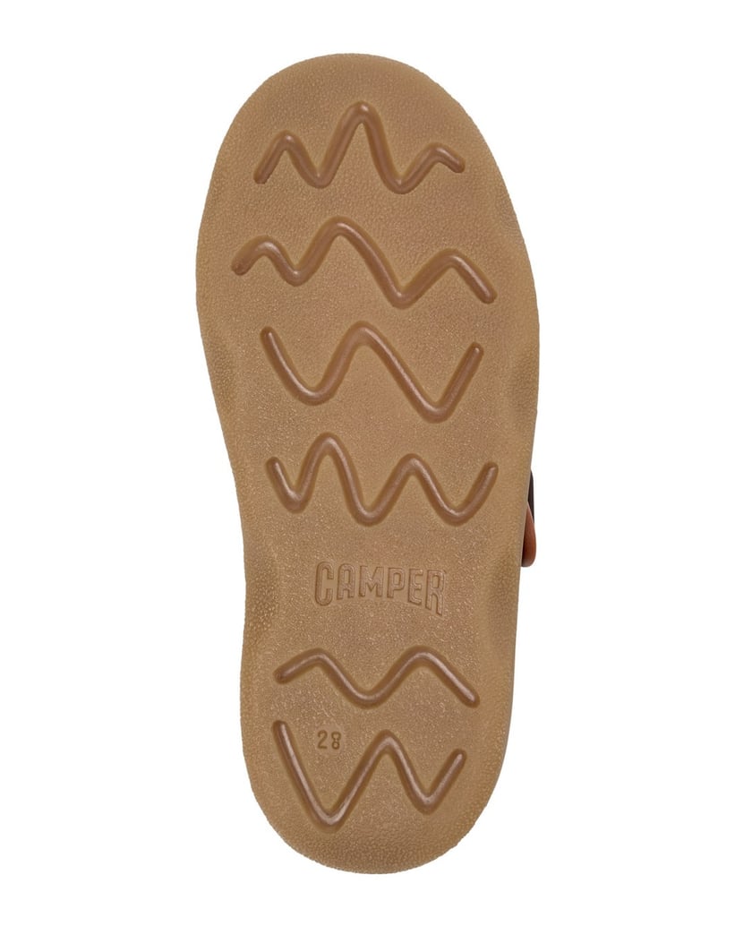 Camper-Ballerinas-Kiddo-dunkelgrün