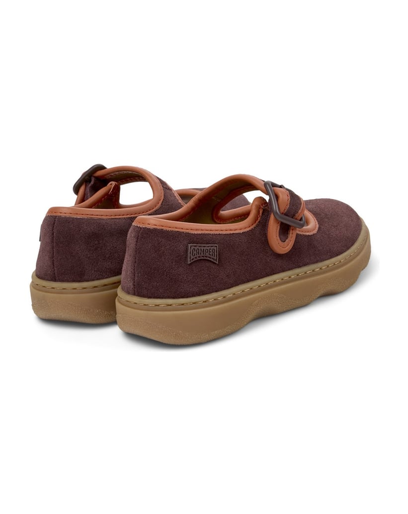Camper-Ballerinas-Kiddo-dunkelgrün