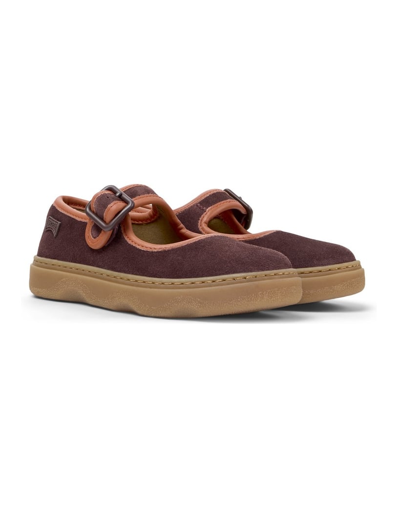 Camper-Ballerinas-Kiddo-dunkelgrün
