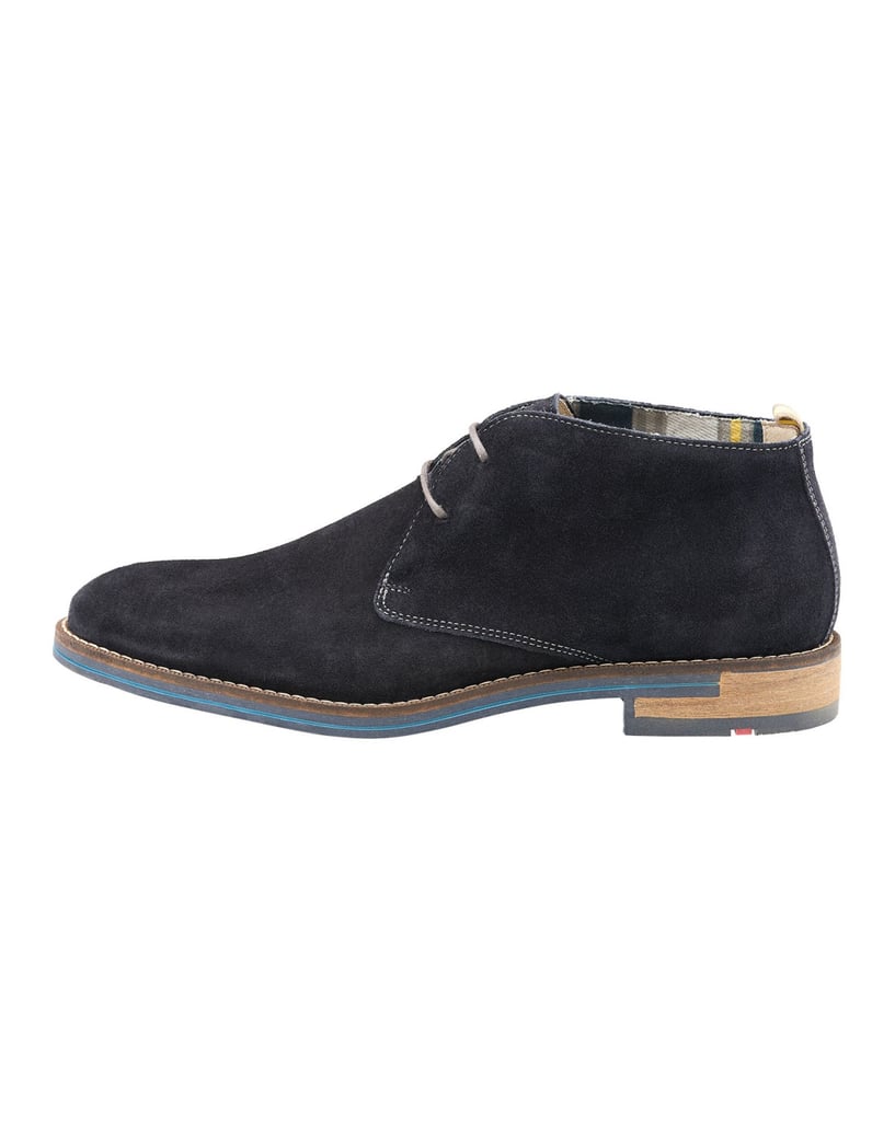 Lloyd-Schnürstiefelette-blau