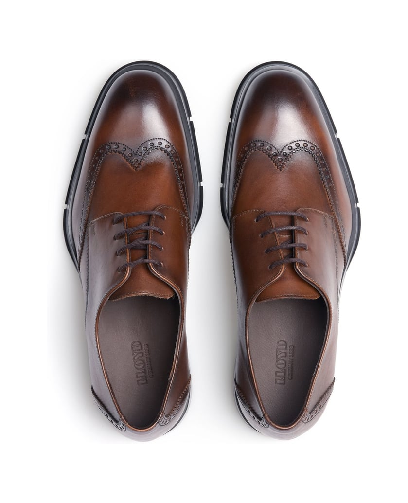 Lloyd-SCHNÜRHALBSCHUH-braun