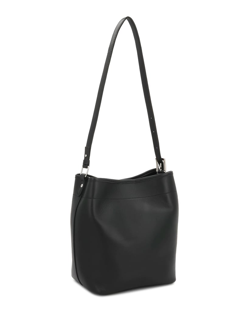 Kazar-Black-natural-leather-handbag-with-adjustable-strap-čierna