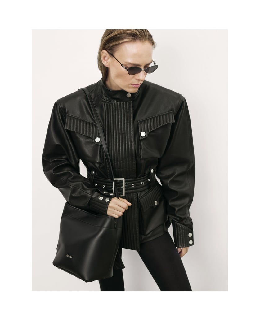 Kazar-Black-natural-leather-handbag-with-adjustable-strap-čierna