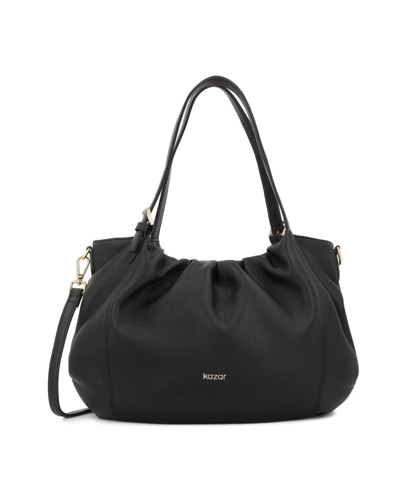 Kazar-Black-soft-leather-handbag-čierna