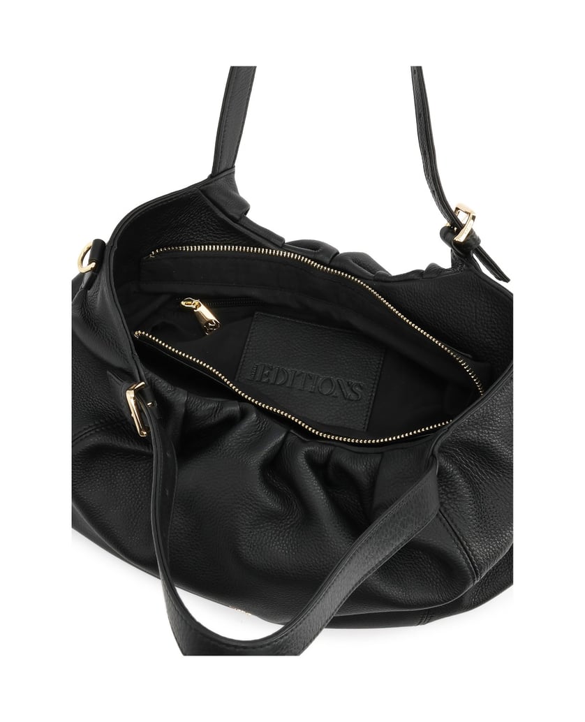 Kazar-Black-soft-leather-handbag-čierna