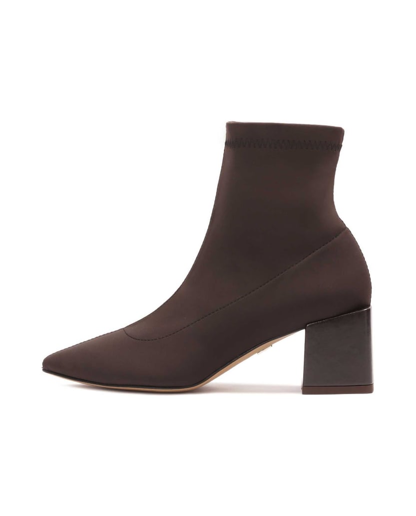 Kazar-Braune-Stiefel-mit-elastischem-Schaft-zu-braun