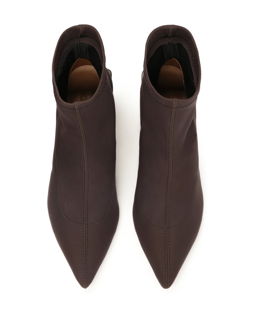 Kazar-Braune-Stiefel-mit-elastischem-Schaft-zu-braun