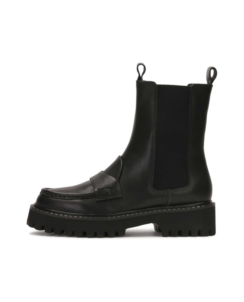 Kazar-Schwarze-Loafer-Stiefel-schwarz