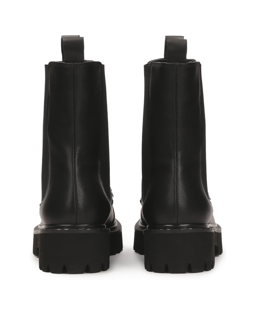 Kazar-Schwarze-Loafer-Stiefel-schwarz