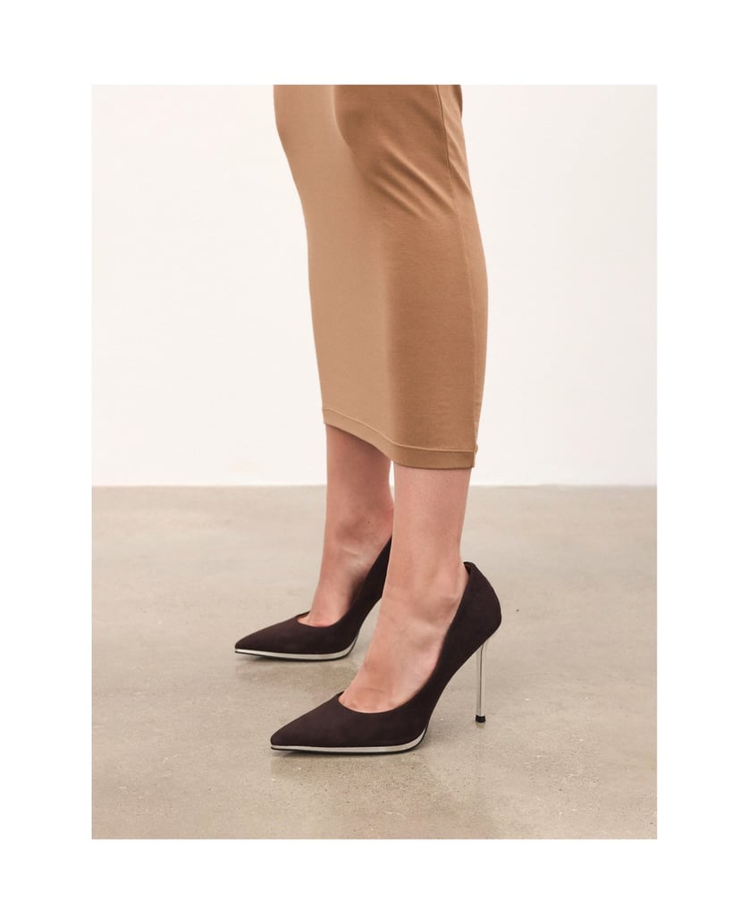 Kazar-Brown-pumps-with-silver-heel-hnědá
