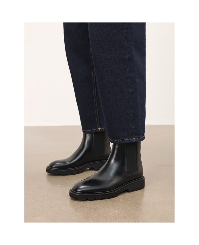 Kazar-Chelsea-Stiefel-aus-Leder-mit-elastischem-Einsatz-schwarz