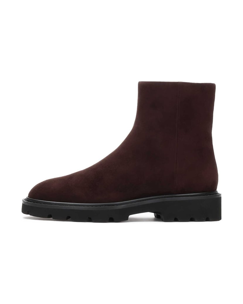 Kazar-Braune-Wildlederstiefel-mit-Reißverschlu-braun