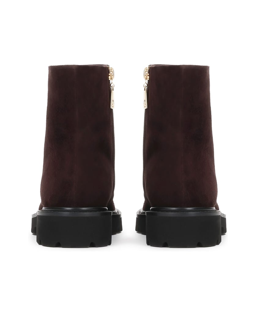 Kazar-Braune-Wildlederstiefel-mit-Reißverschlu-braun